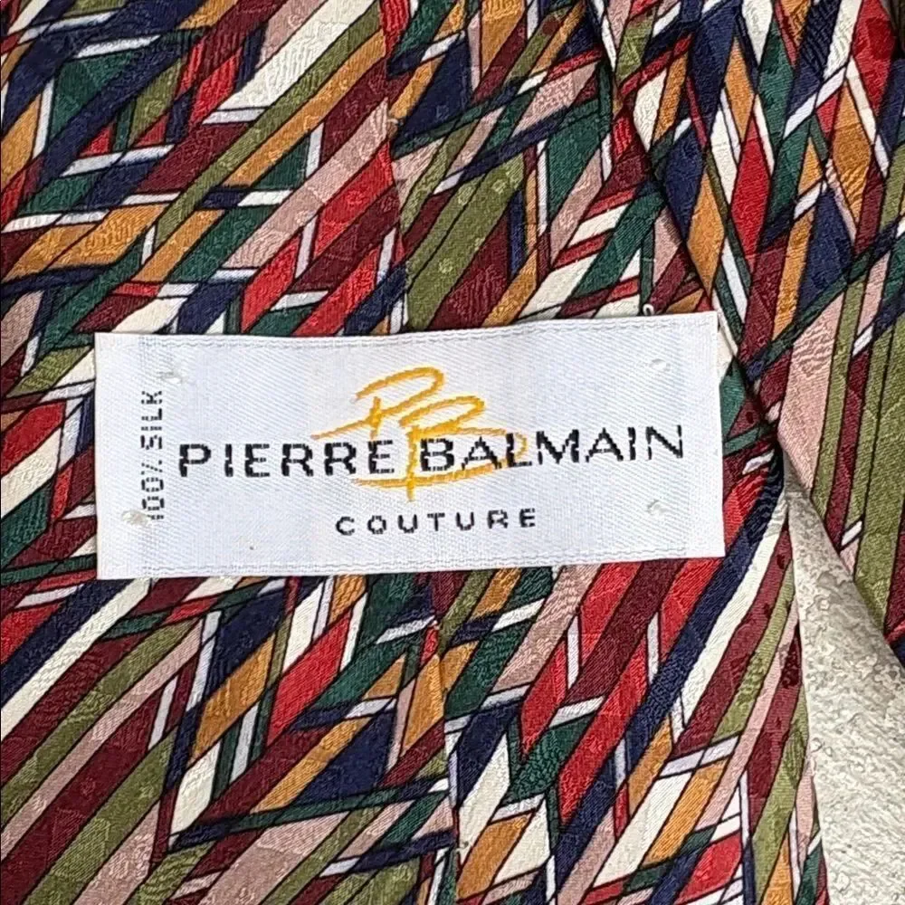 Pierre Balmain Couture tie